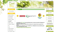 Desktop Screenshot of diet-bio.com